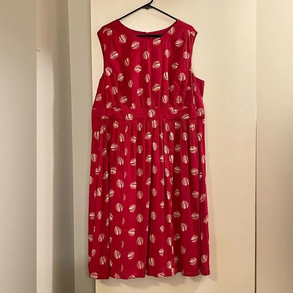 EMILY AND‎ FIN NWOT Lucy Dress in Fuschia Feathers - Picture 2 of 8